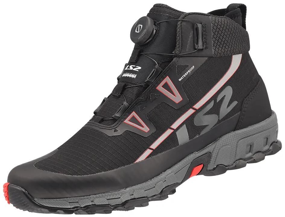 Ls2 stiefel trekker wp man boots trekker mens black wp gr. 45