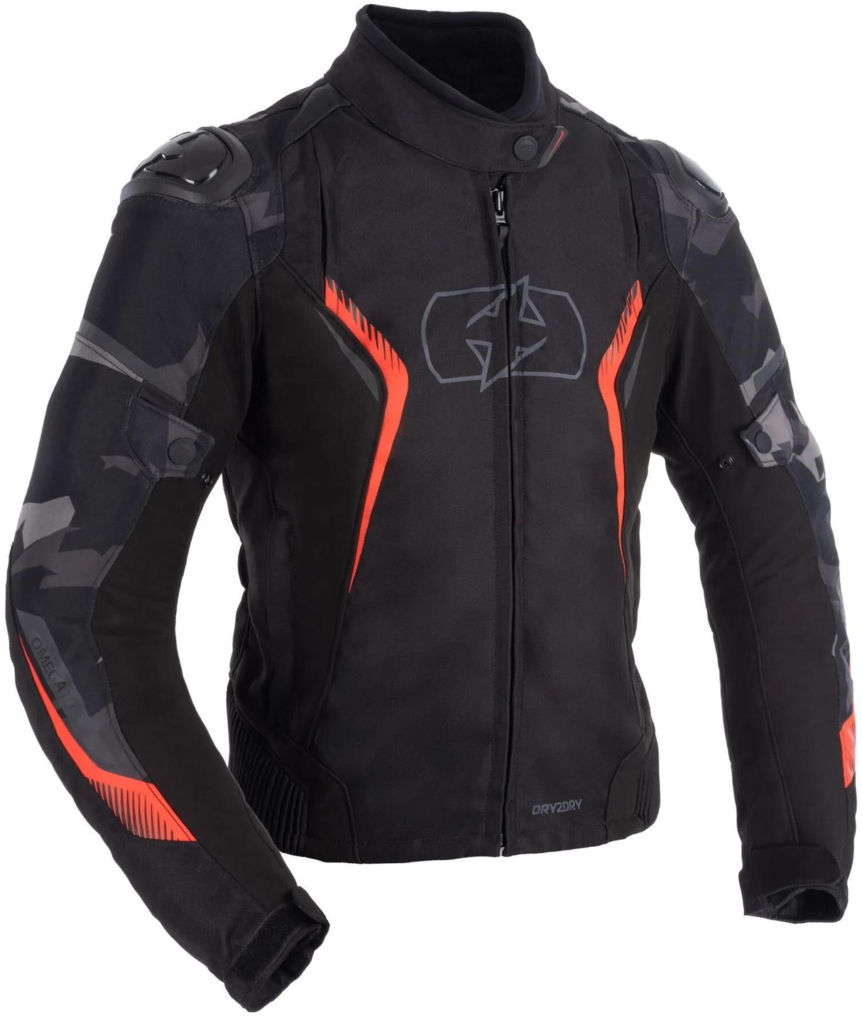 Oxford jacke omega 1.0 jacket omega 1.0 d2d ws black camo red 38