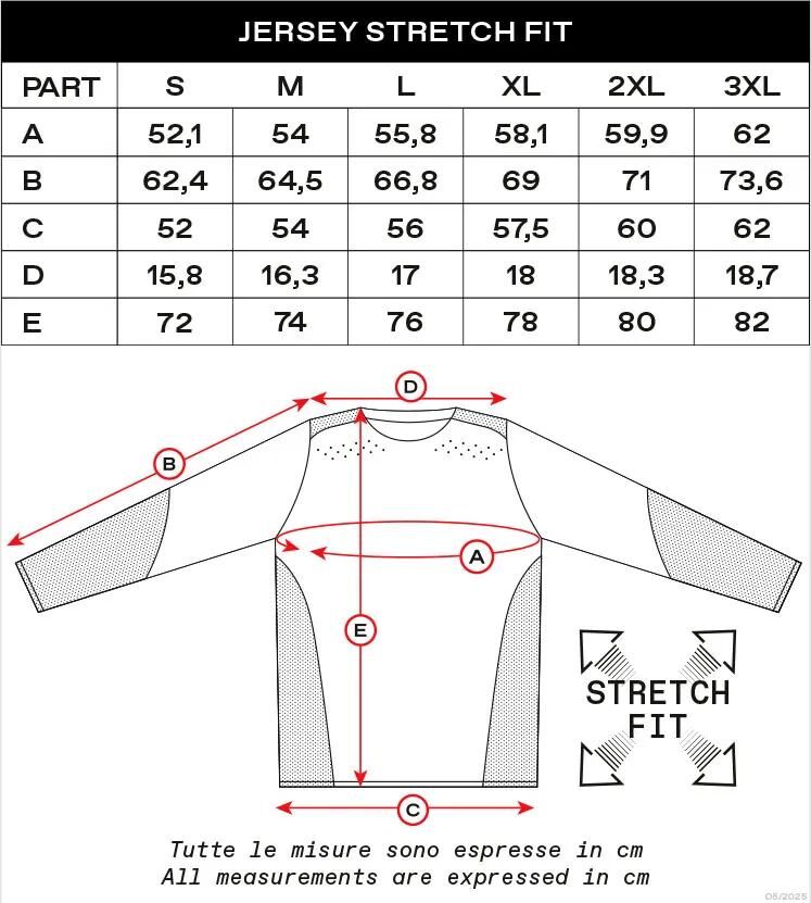 Ufo plast jersey mx ares mx jersey ufo ares gray rot gr. m