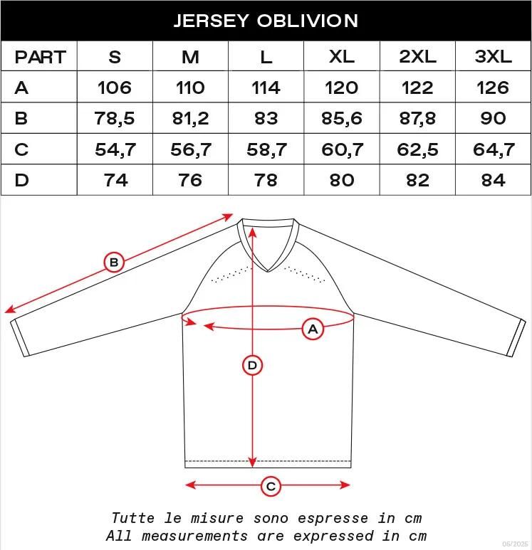 Ufo plast jersey mx oblivion mx jersey ufo oblivion blue red gr. xl