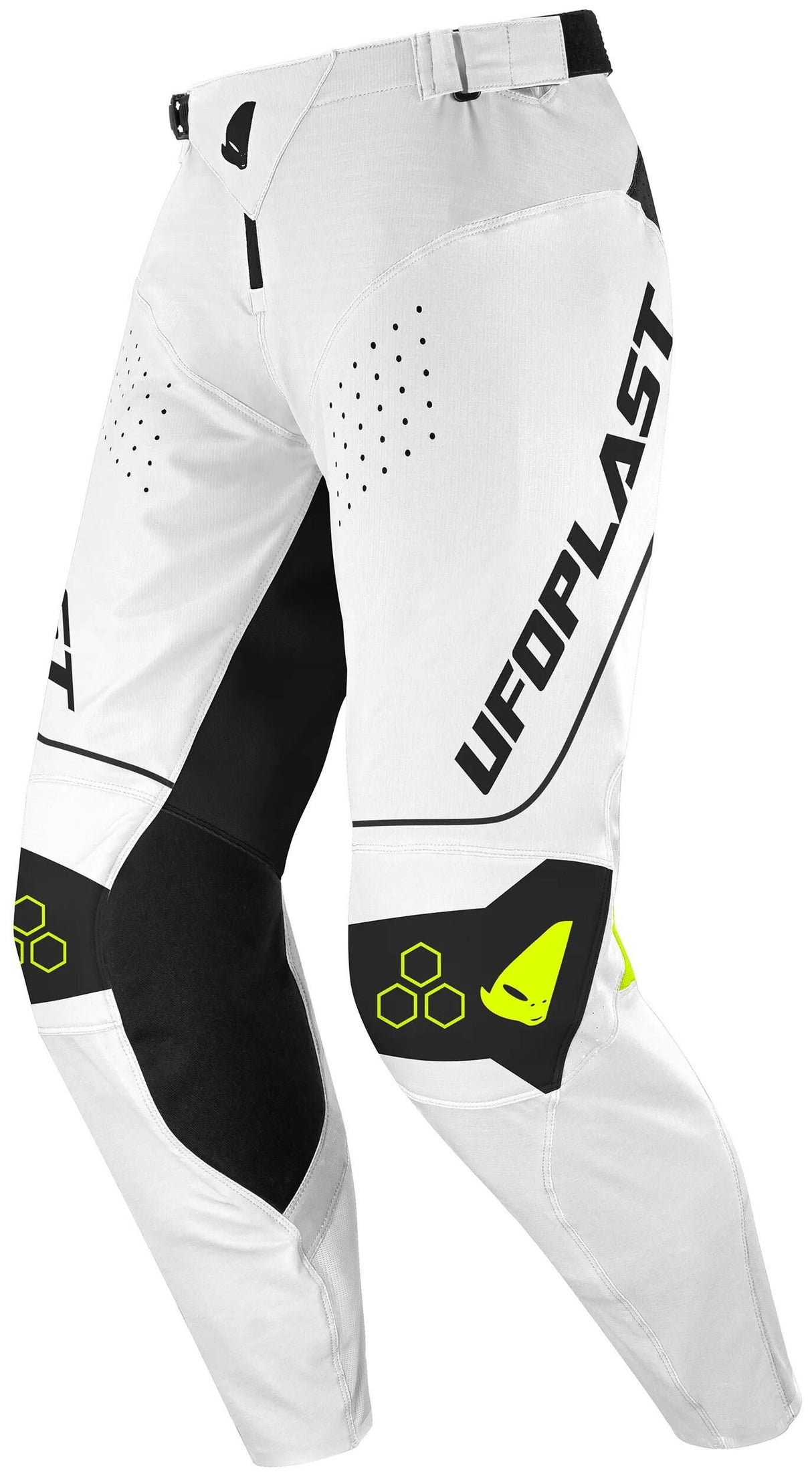 Ufo plast hose mx ares mx trousers ufo ares white black gr. 46