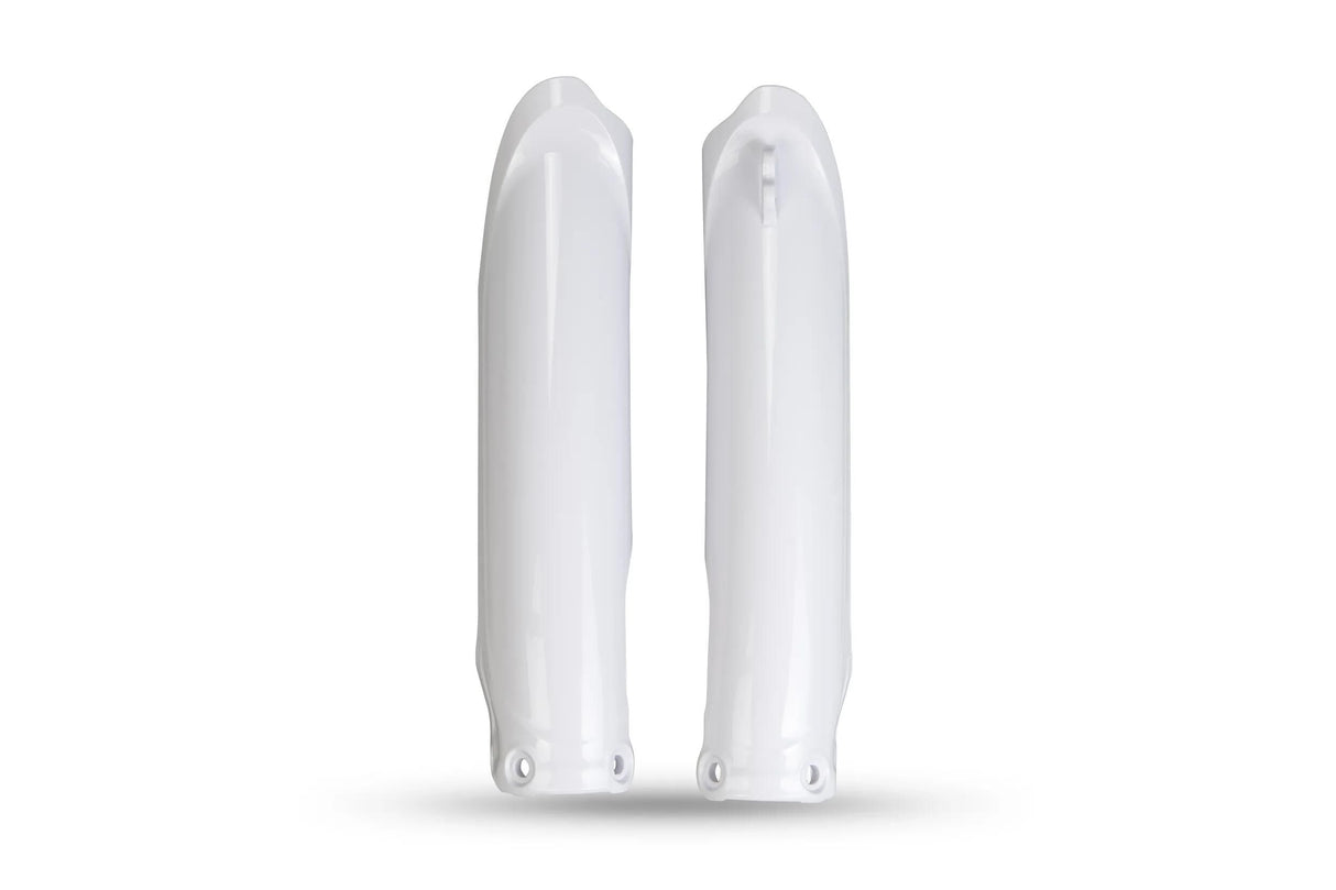 Ufo plast gabelprotektor fork protectors ufo yamaha white