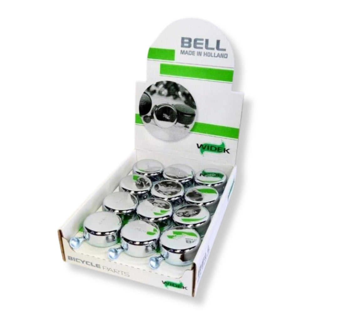 Widek bel chroom stalen klepel