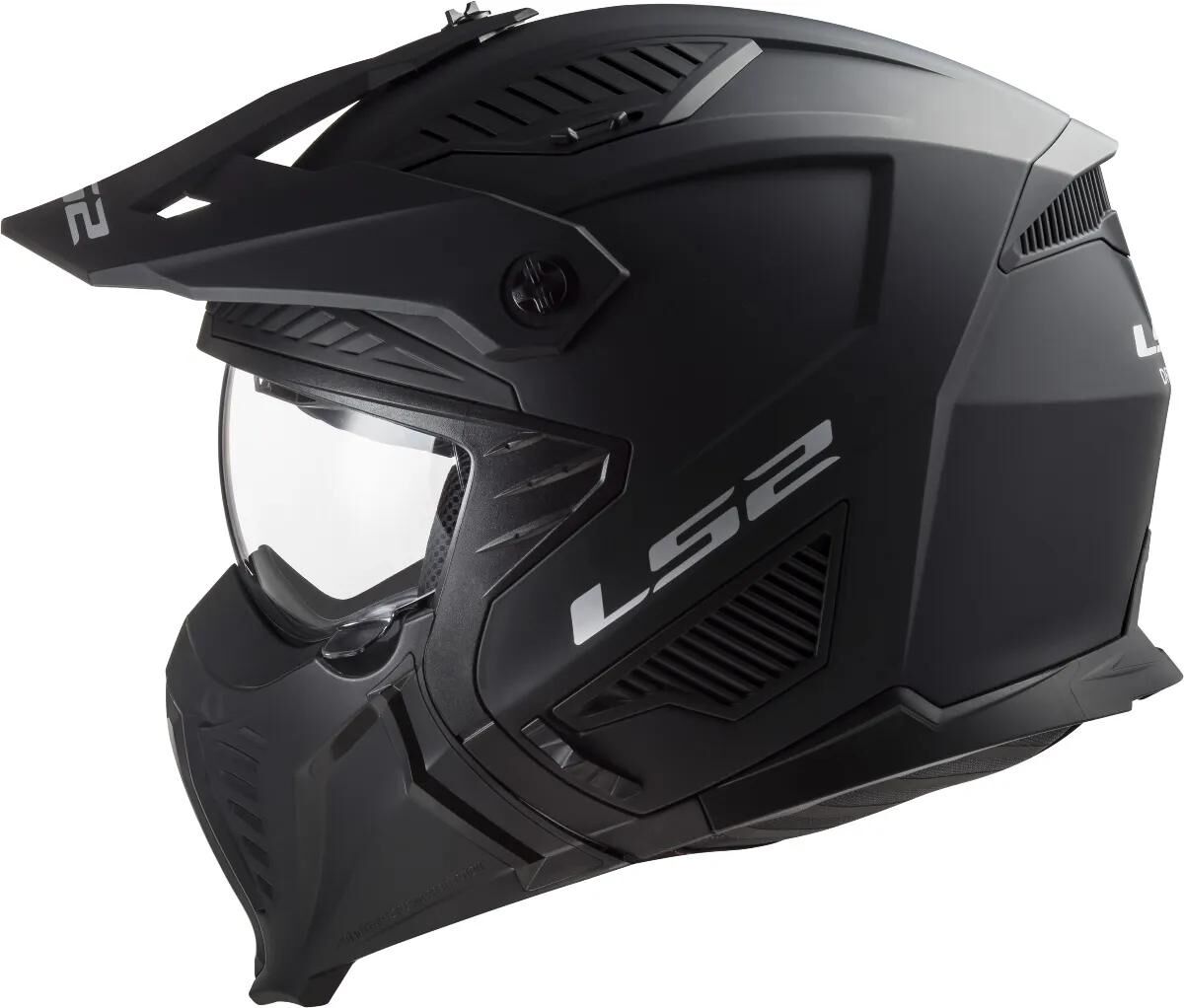 Ls2 modulaire helm of606 drifter solid helmet drifter black matt gr. s