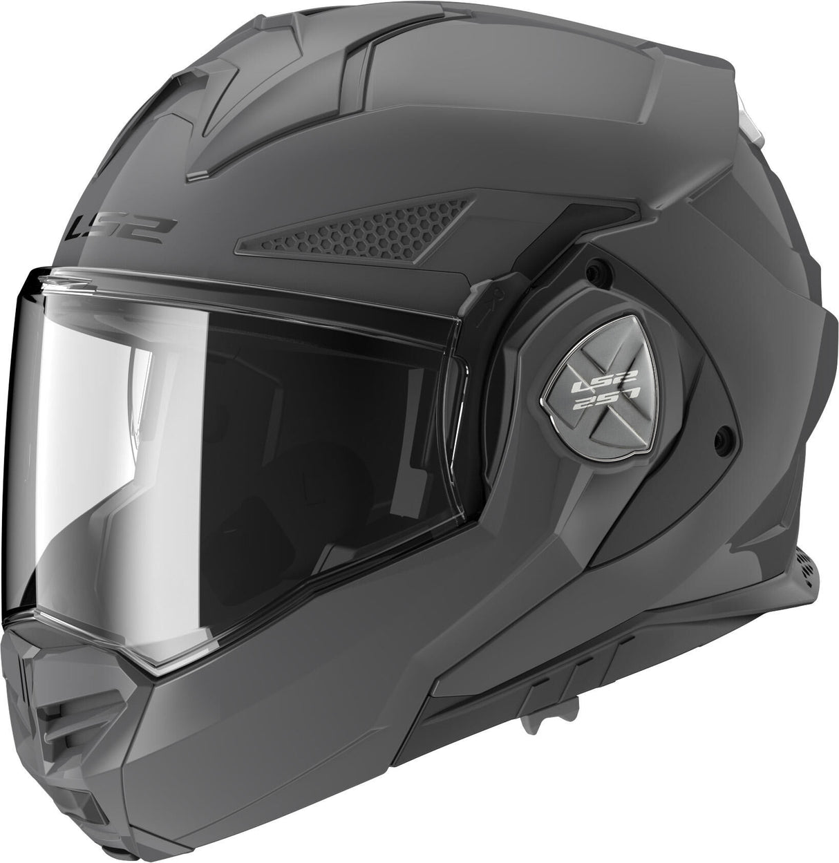 Ls2 opklaphelm ff901 advant x solid helmet advant x gray gr. l