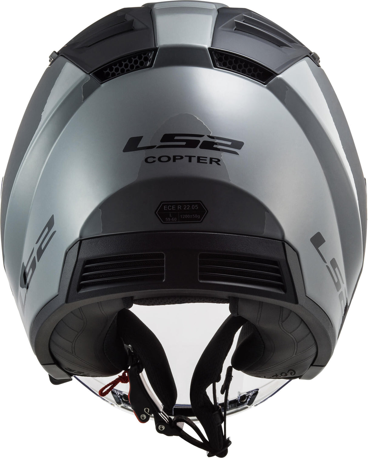 Ls2 jethelm of600 copter ii solid helmet copter ii soli nardo grey gr. xl