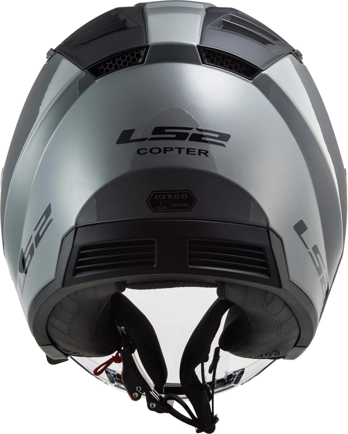Ls2 jethelm of600 copter ii solid helmet copter ii soli nardo grey gr. xl