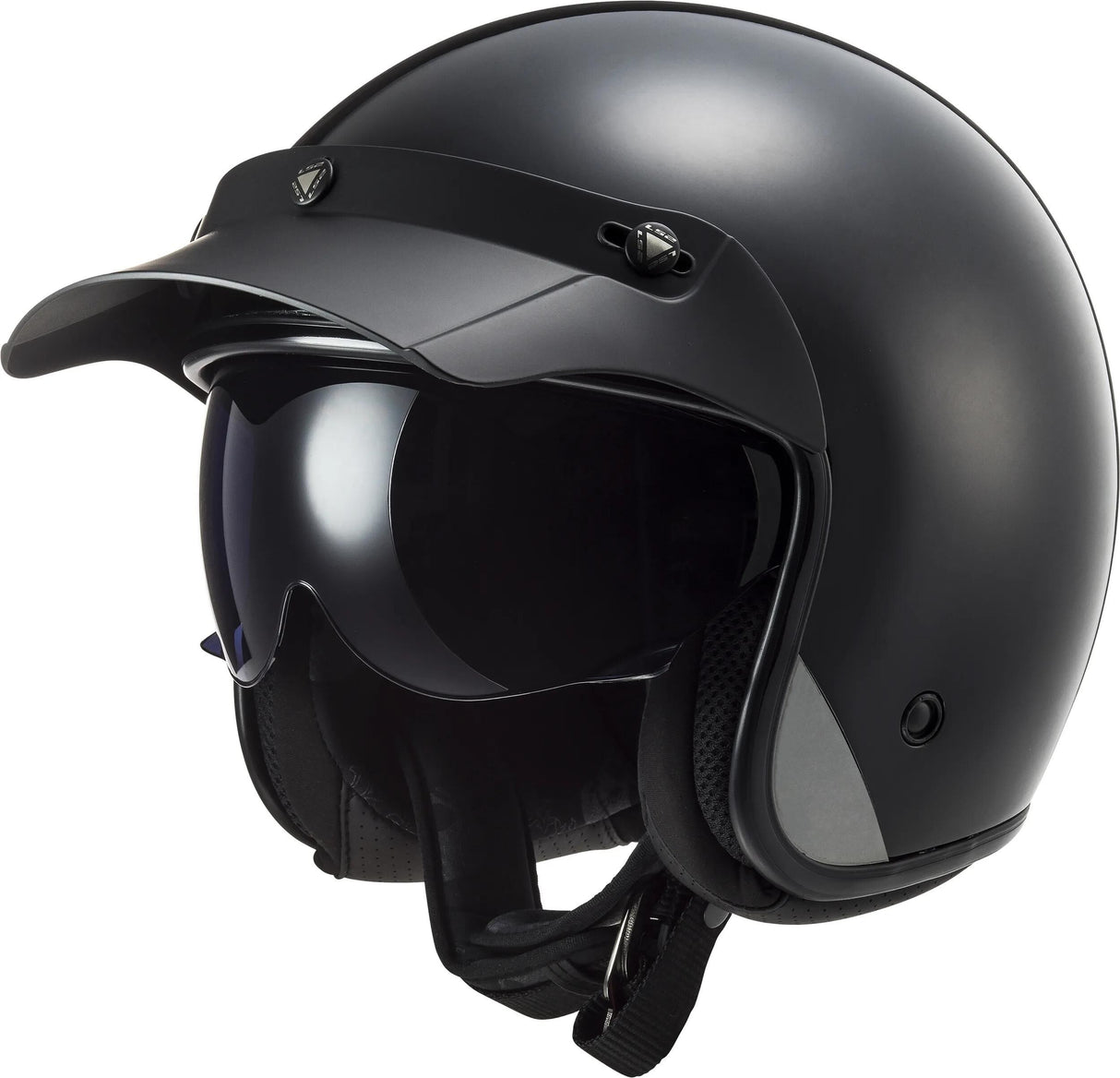 Ls2 jethelm of601 bob ii solid helmet of601 bob ii black matt gr. m