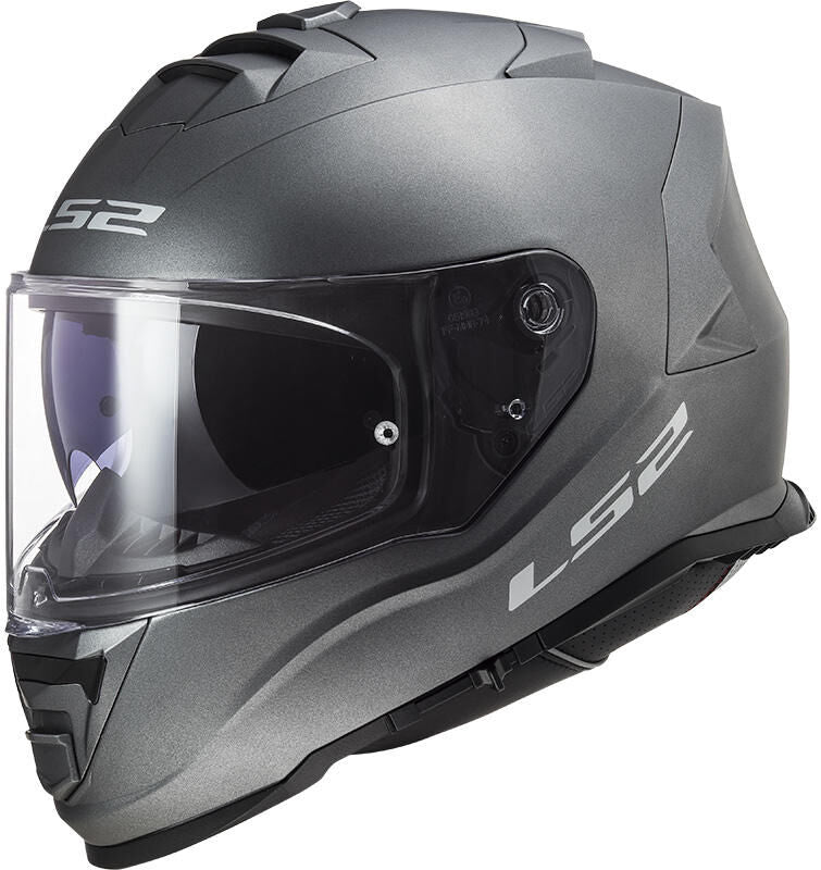 Ls2 integraalhelm ff800 storm ii solid helmet storm ii ff800 titanium matt gr. 3xl