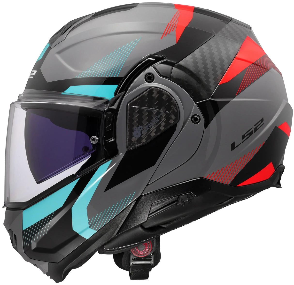 Ls2 klapphelm ff910 advant ii triple helmet ff910 advant ii triple xxl gr blue red