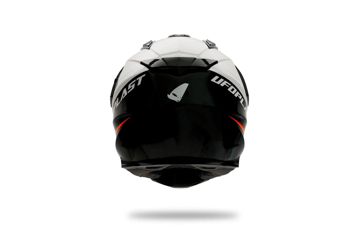 Ufo plast endurohelm aries helmet aries l black red