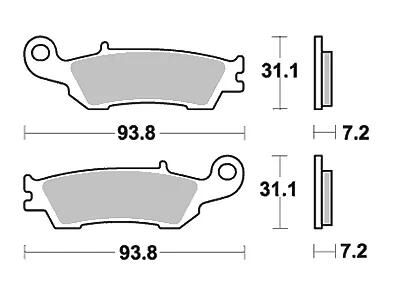 Trw remblokken mcb 791 brake pads sinter mcb791 rsi offr.racing