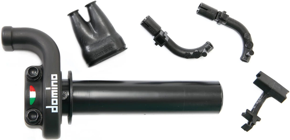 Domino gasdraaigreep armatuur kre03 throttle grips alu sw 2-train kre03