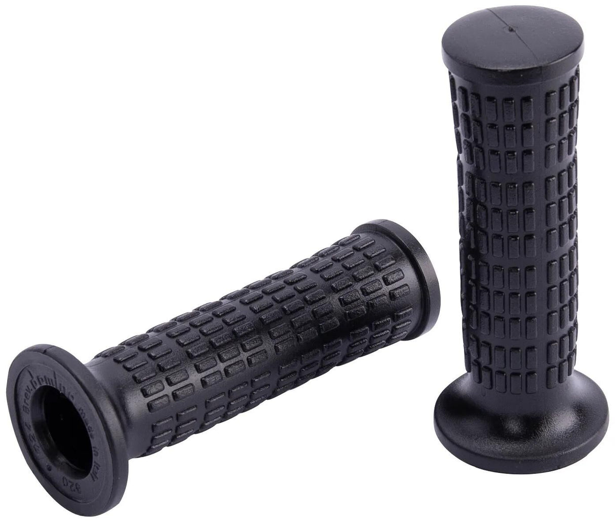 Domino rubber handvat piaggio style rubber grip 1990 sw 122mm closed