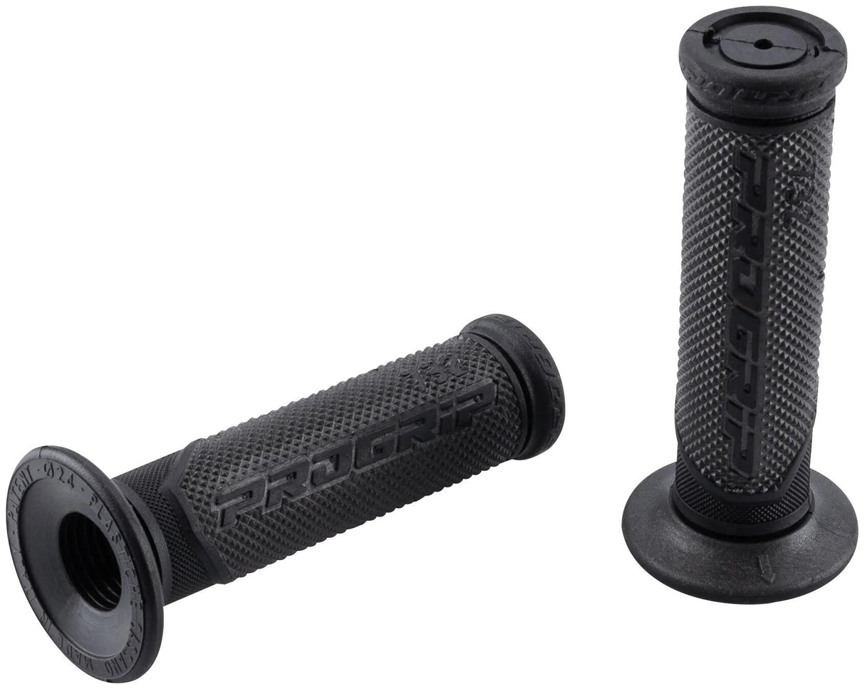 Progrip rubber handvat 732 rubber grip 732 bw sw 125mm closed