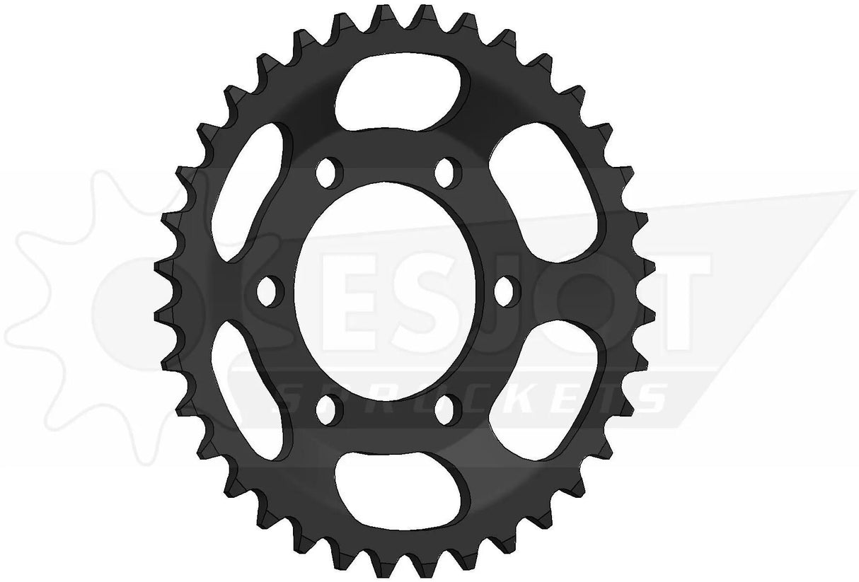 Esjot achtertandwiel 0835 chain wheel 415 43z steel black