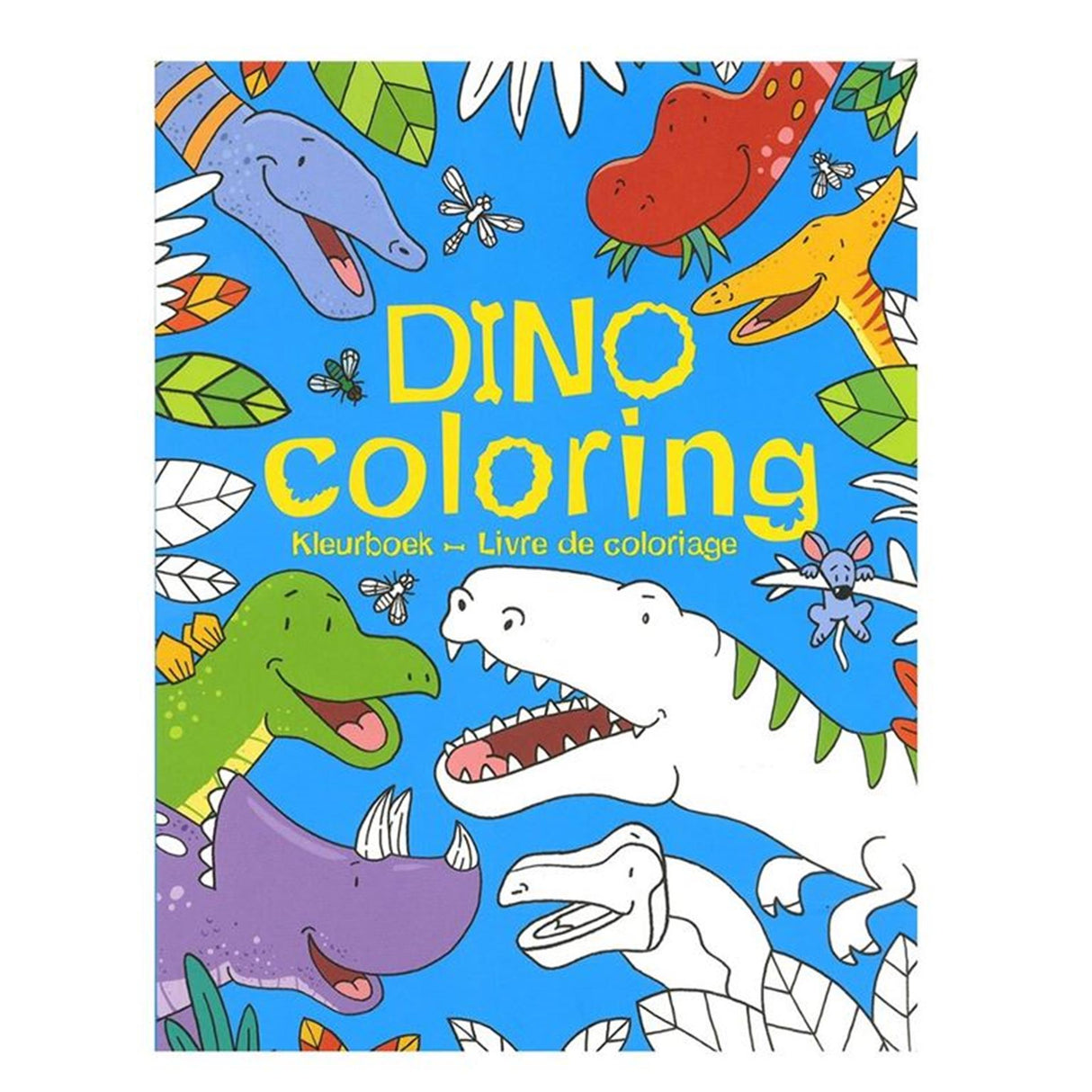Deltas -dino coloring kleurboek