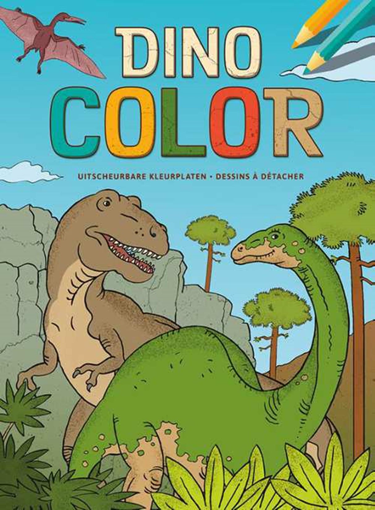 Deltas dino color kleurblok