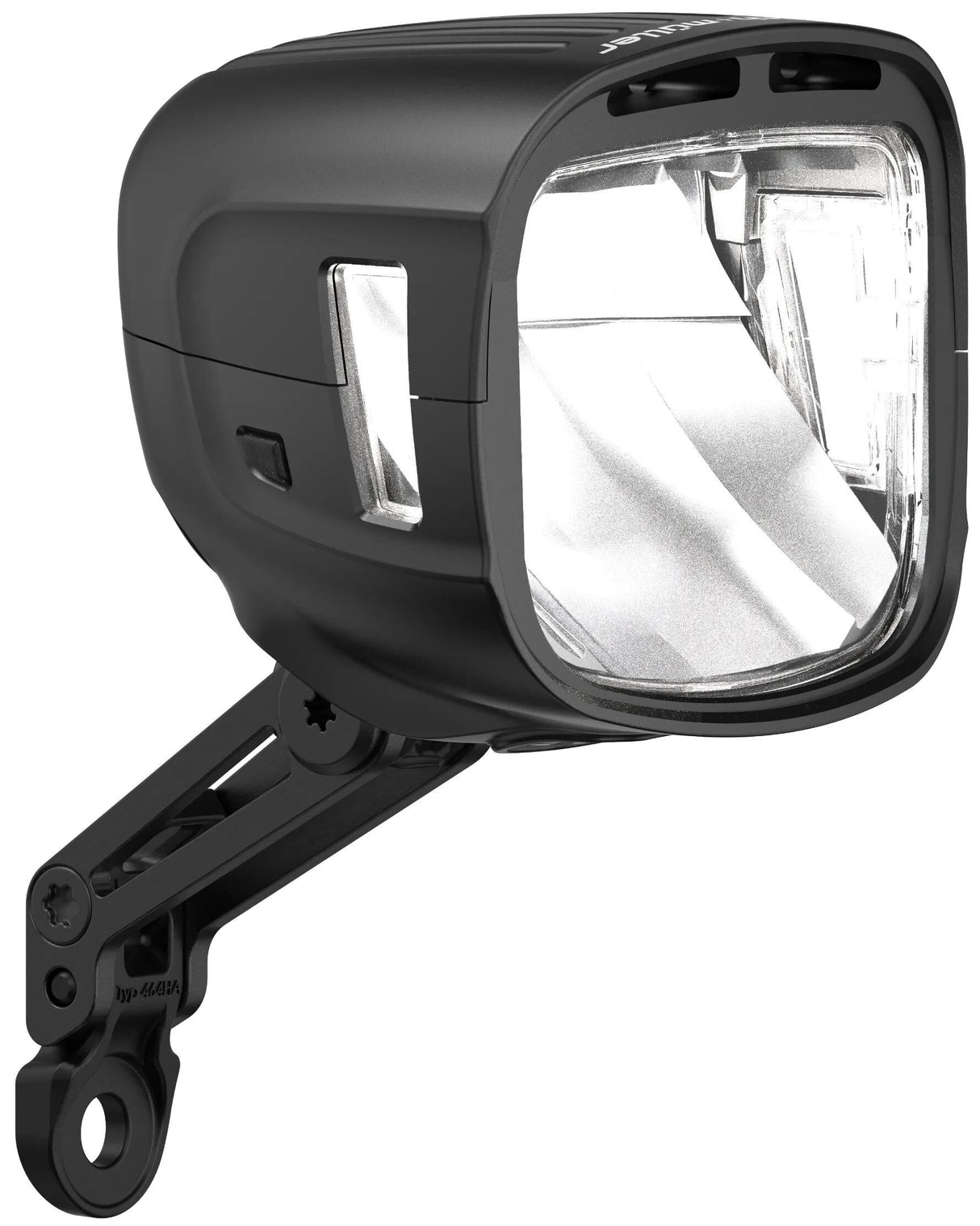 Busch + müller scheinwerfer lumotec iq-xl highbeam led fr.light b m lumotec matt black