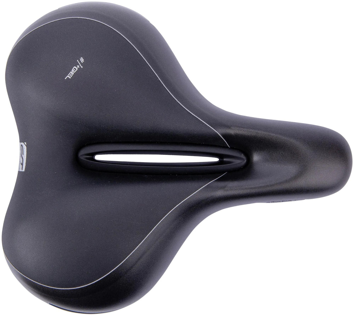 Contec sattel elliptic + ct saddle elliptic+ city tour lady blk silv