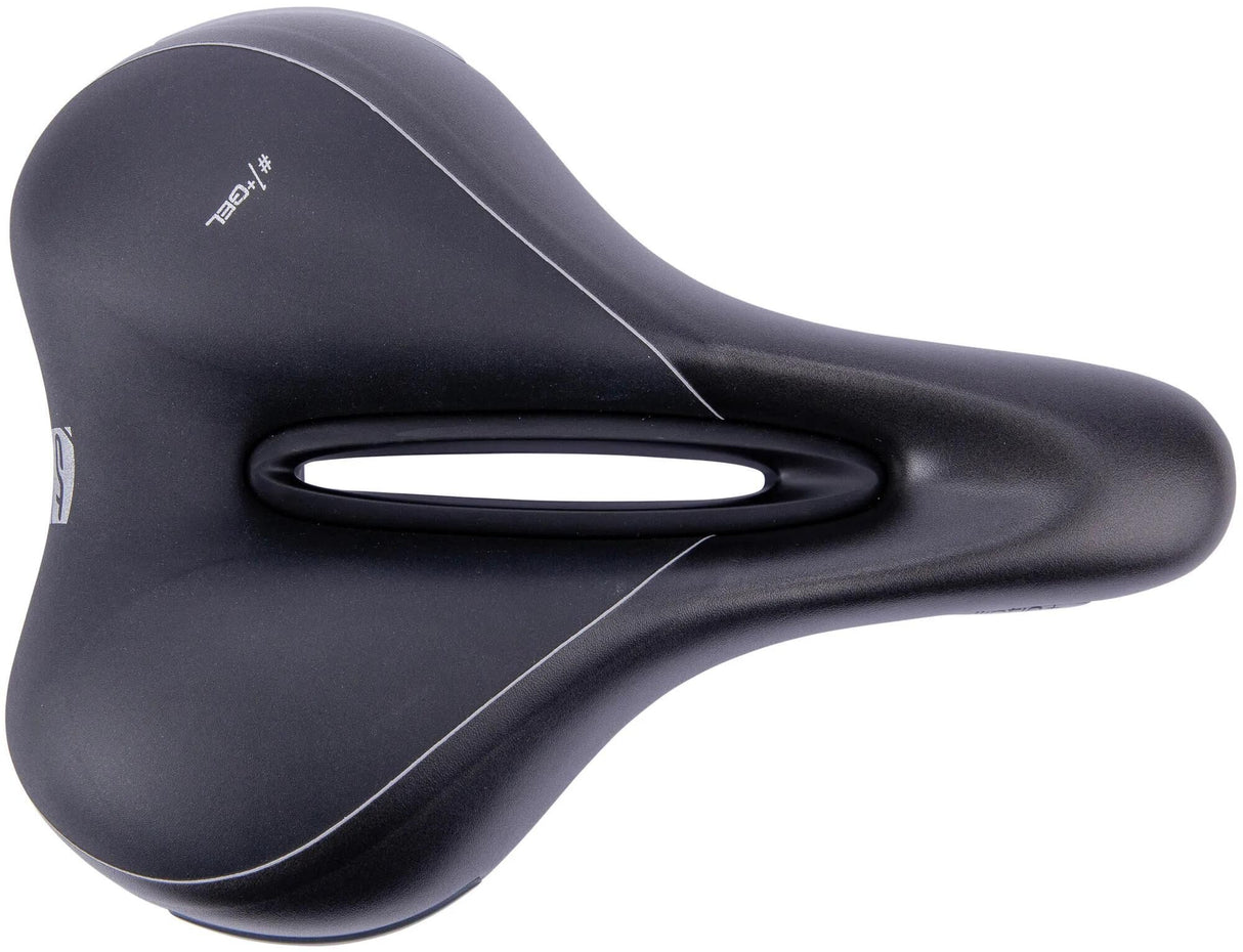 Contec zadel elliptic + ct elliptic+ saddle city tour, men's black si
