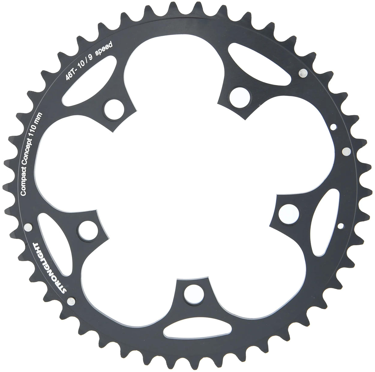 Stronglight kettingblad chain ring strongl. cd110mm 46t b