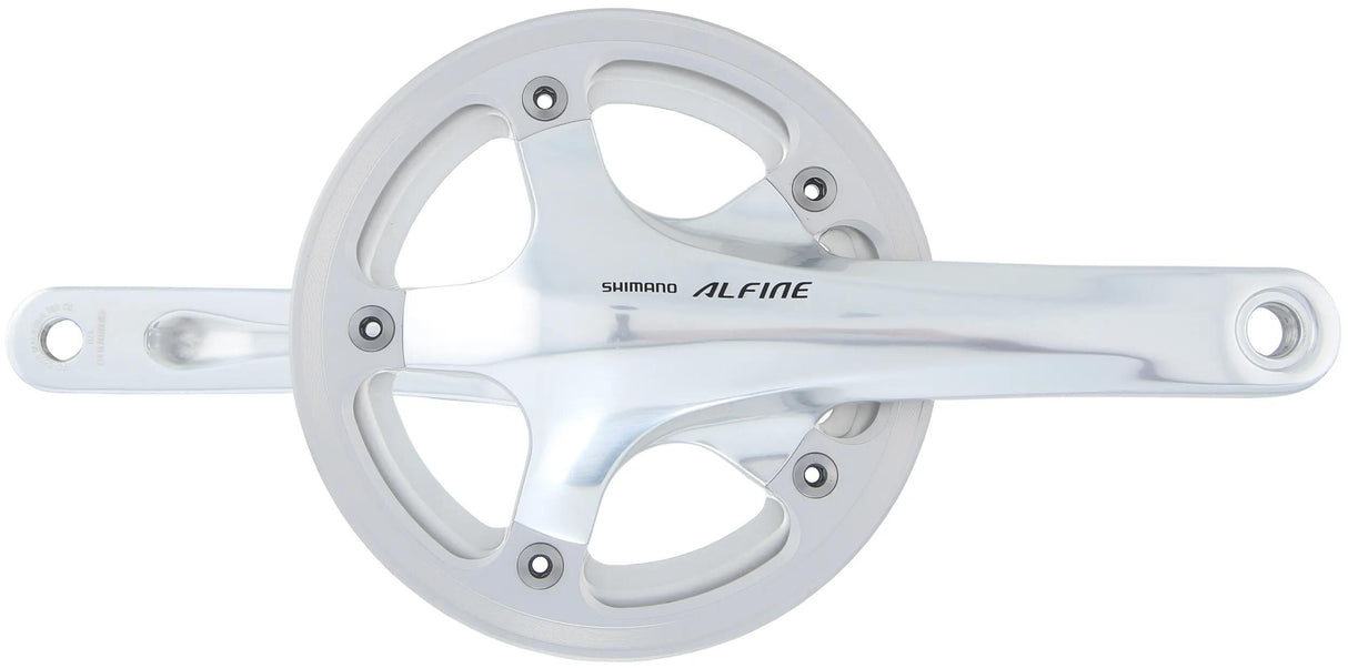 Shimano crankstel alfine fc-s501 crankset shim.alfi.fcs501 39t.170mm ht2 1sp sil