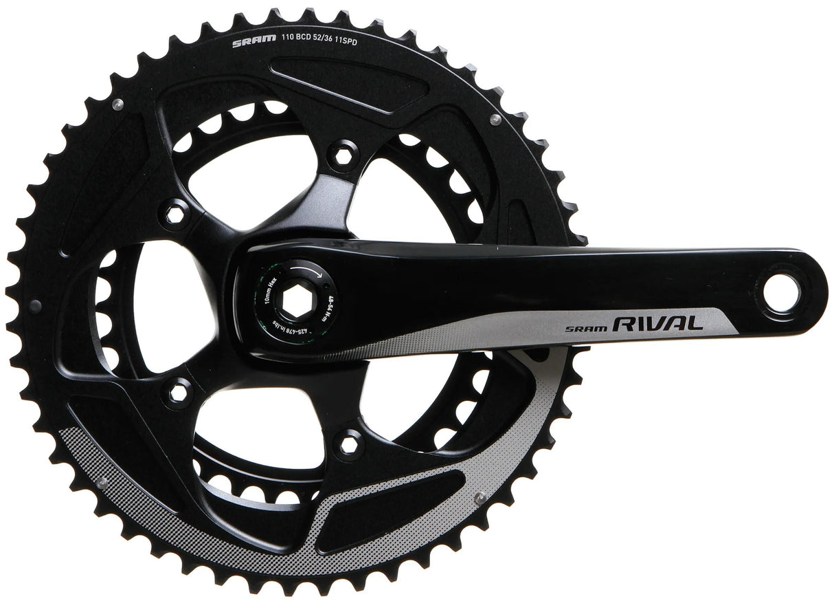 Sram kettenradgarnitur rival 22 crankset rival 22 bb30 52 36t 172,5mm