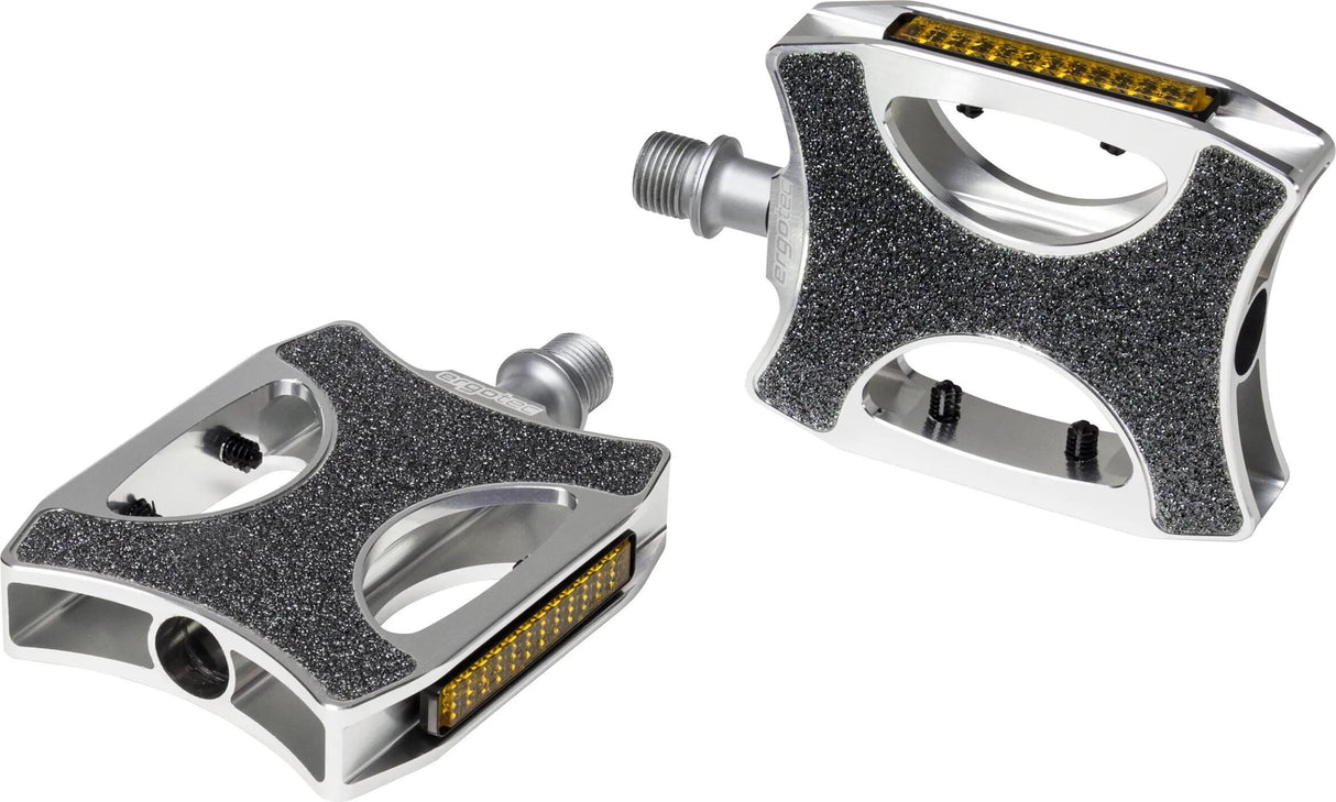 Ergotec pedaal urban pedal urban alu,silver