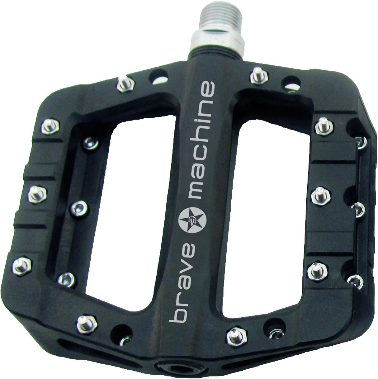Brave pedaal dirt light platform pedal dirt light black