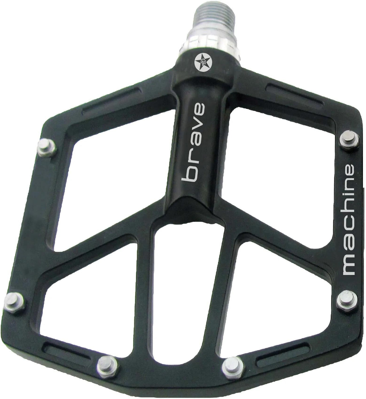 Brave pedaal superthin platform pedal superthin black