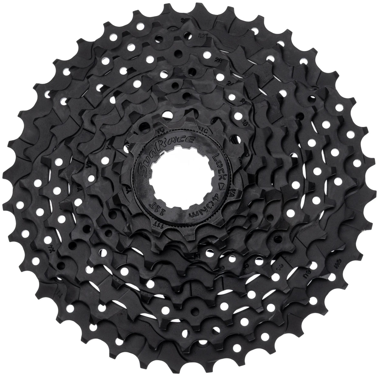 Sunrace kassette csu989aw cassette csu98 9f. f.cues 11-36 black