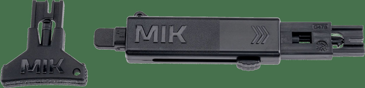 Contec schultaschenkorb mocca mik 2.0 ct hr-basket mocca mik 2. black