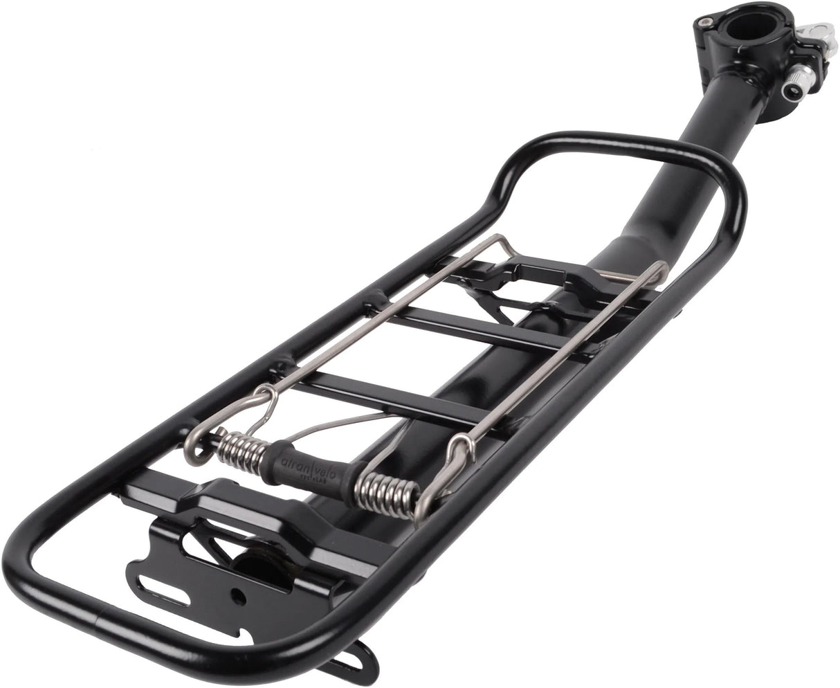 Atranvelo bagagedrager tour 365 seatpost avs rear rack at.velo tour 365 seatpost avs alu