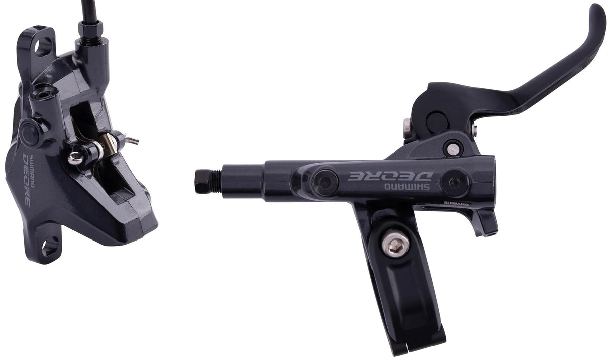 Shimano schijfrem deore br-m6100 und bl-m6100 disc brake shim.deore rear 1700mm met.pads g04s