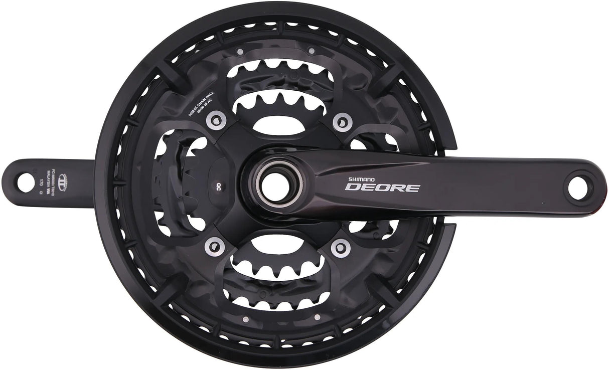 Shimano kettenradgarnitur deore fc-t6010 crankset shim.deore t6010 26 36 48t.170mm ht2 10sp