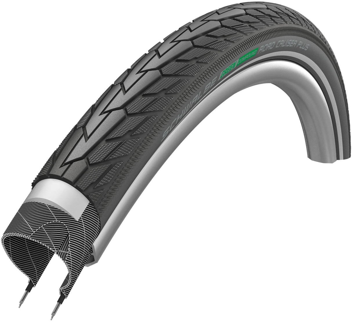 Schwalbe buitenband road cruiser plus active line tire road cruis. plus act.line 55-622