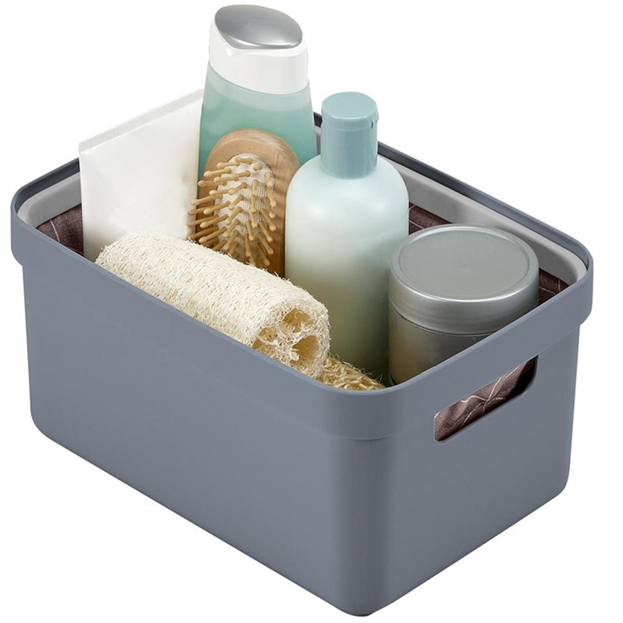 Sunware - sigma home opbergbox 5l donkerblauw - 25,2 x 17,5 x 12,2 cm
