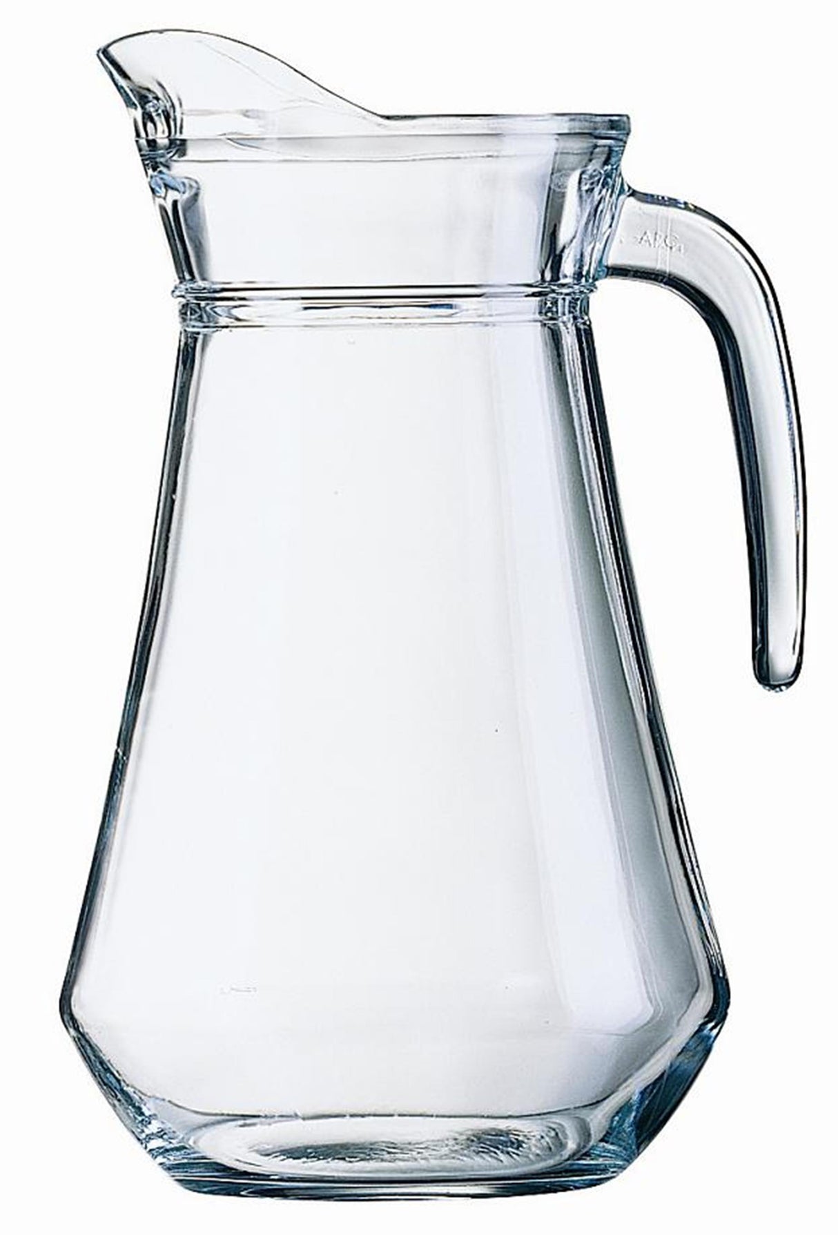Arcoroc karaf glaskan broc arc 1,0 ltr