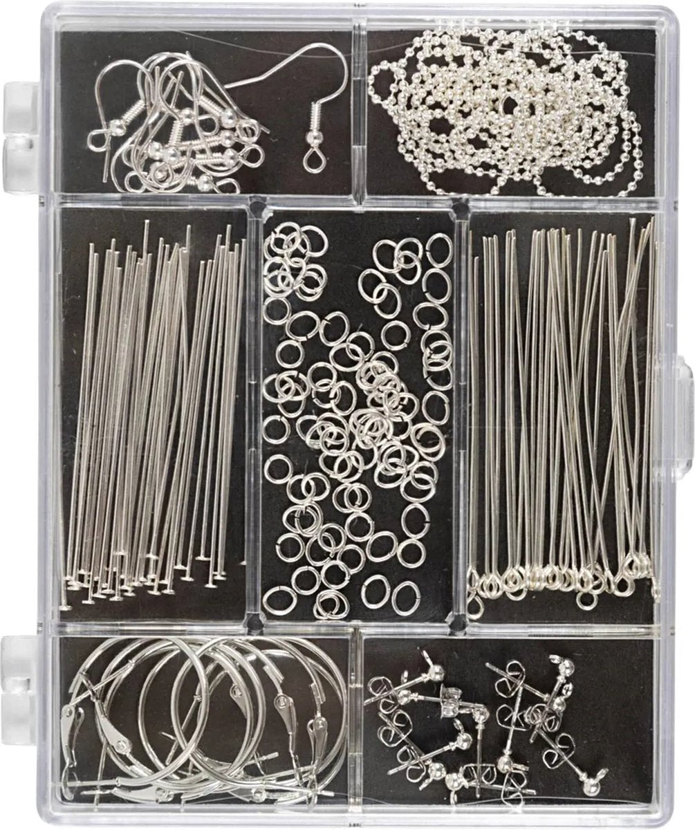 Creativ company sieraden verzilverd startset