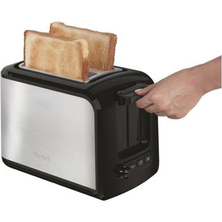 Tefal tt410d express broodrooster 16x26x19 cm 850w rvs zwart