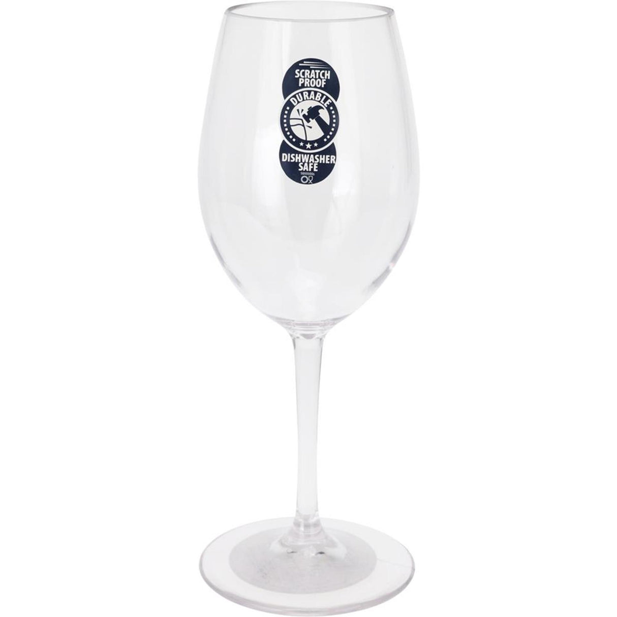 Excellent houseware wijnglas kunststof 330ml ø8,2x21cm