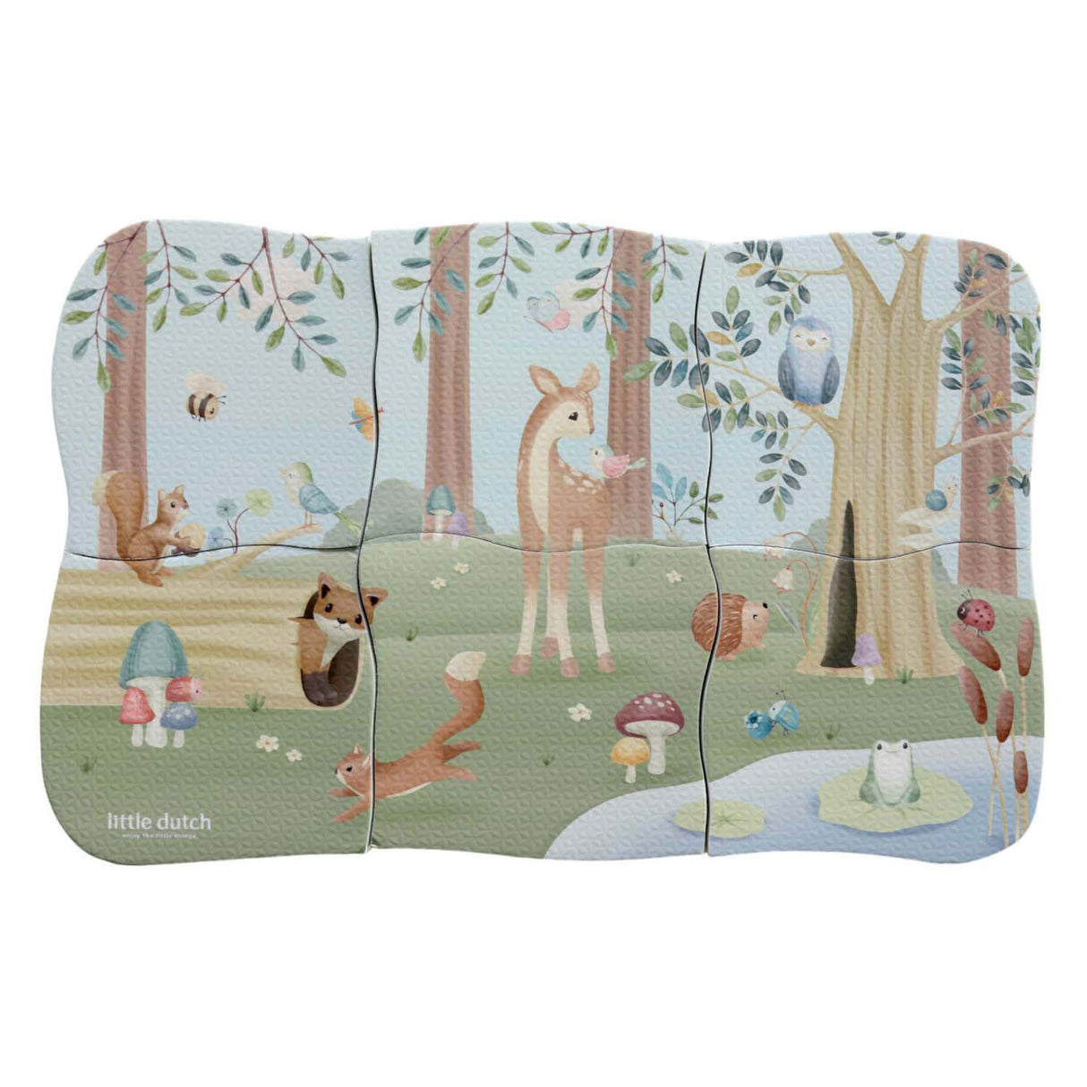 Little dutch forest friends badpuzzel