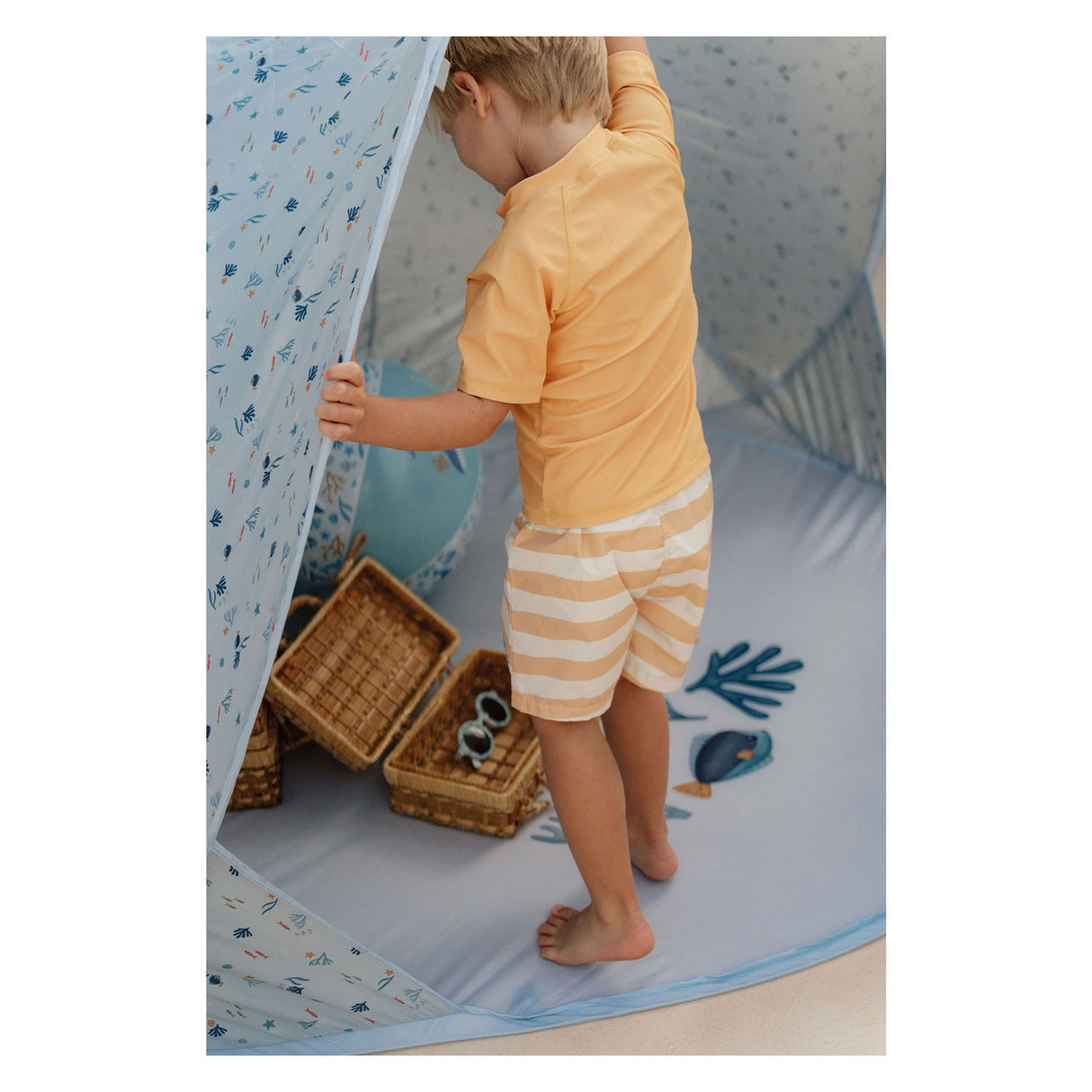 Little dutch ocean dreams pop-up tent blauw