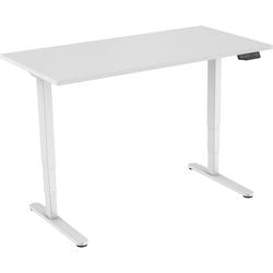 Zit-sta-bureau euroseats wit metaal