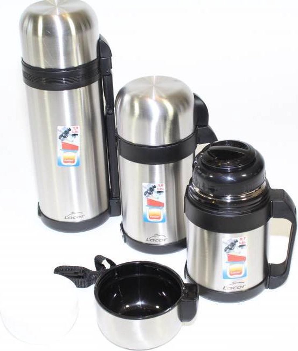 Lacor voedselcontainer soep thermosfles 1l.