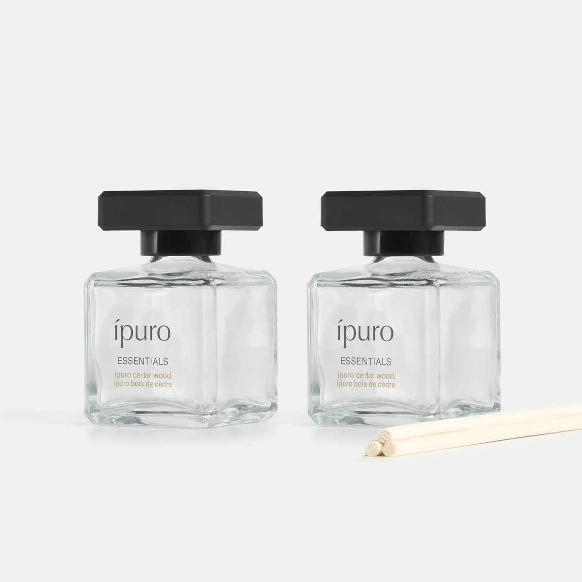 Ipuro geurdiffuser cedar wood 2 x 50 ml