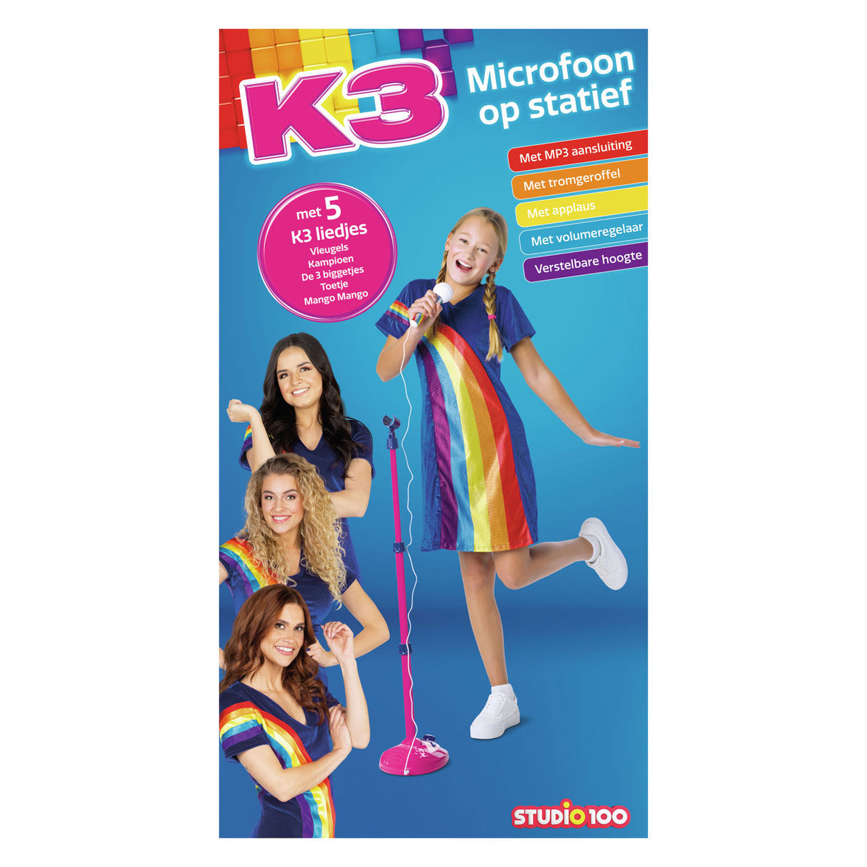 K3 microfoon op statief