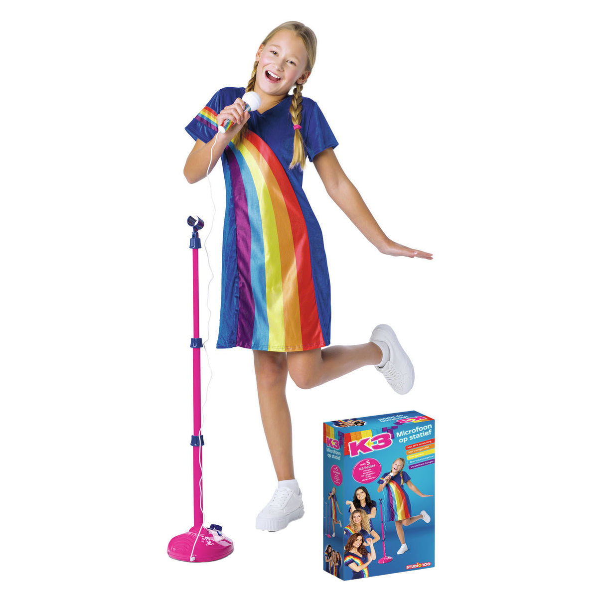 K3 microfoon op statief