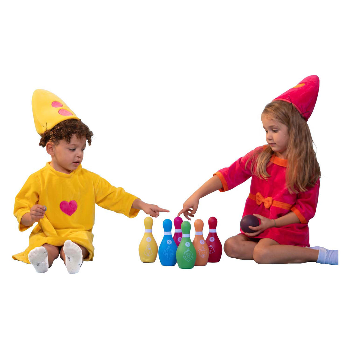 Bumba kegelspel - bowling set - 6 kegels